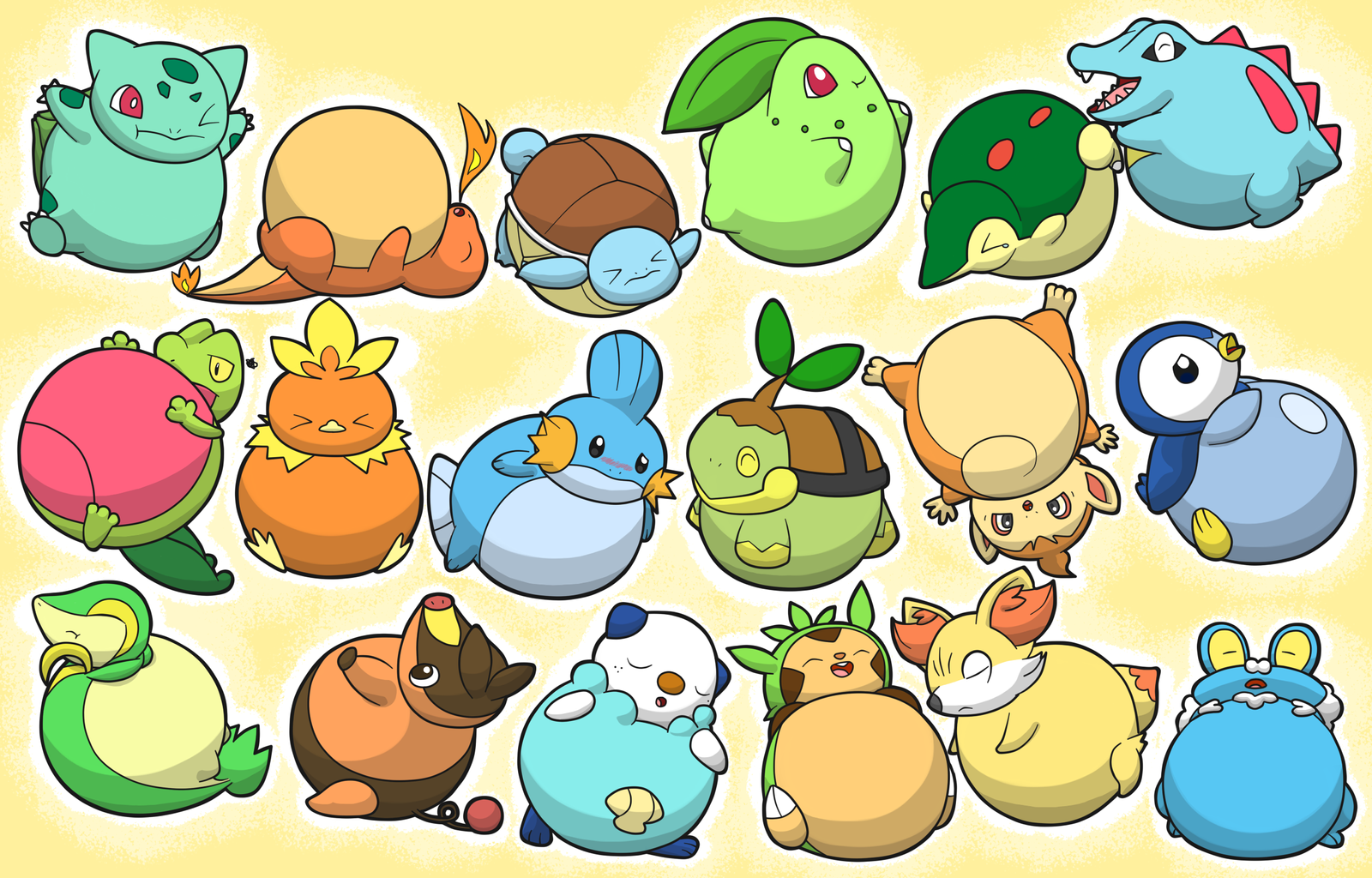 all_pokemon_starters_inflated_by_selphy6