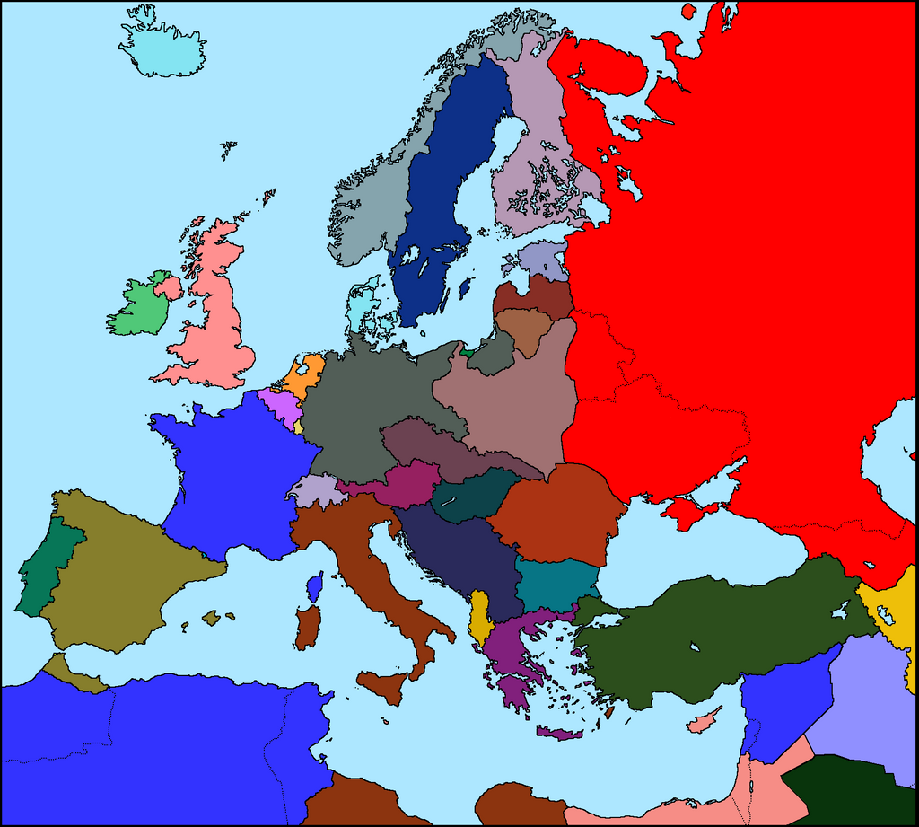 Map Of Europe 1935 Cvflvbp