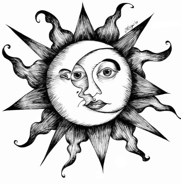 The Sun and Moon by atychiphobe on DeviantArt