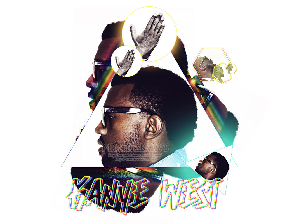 Kanye West Retro Wallpaper