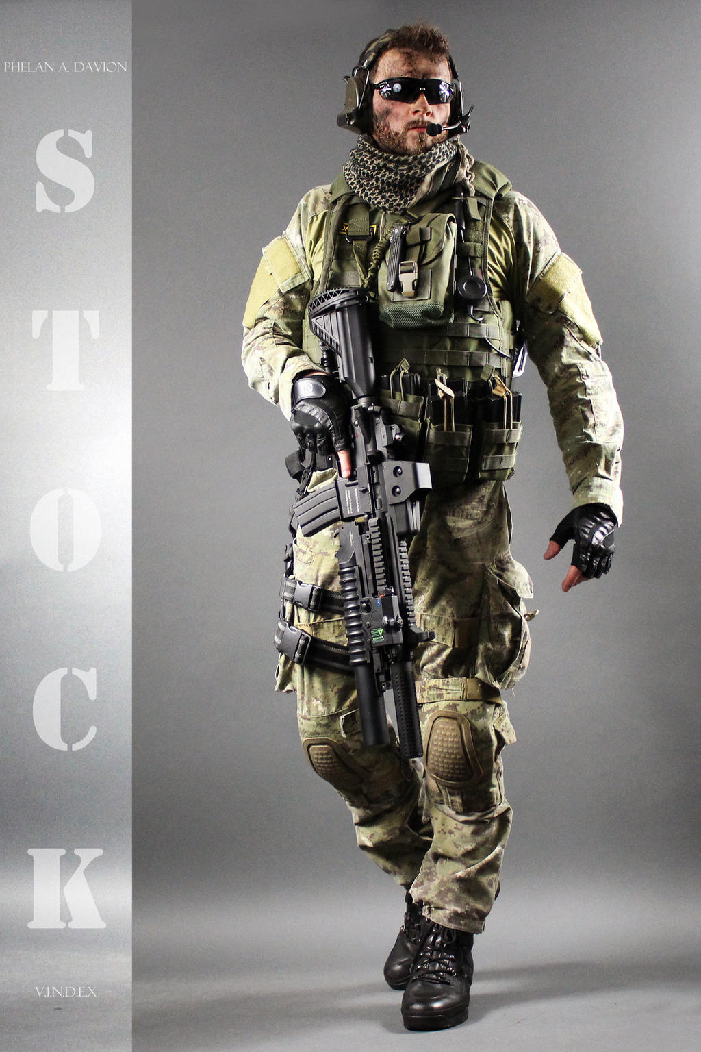 Combat Soldier STOCK VIII by PhelanDavion on DeviantArt