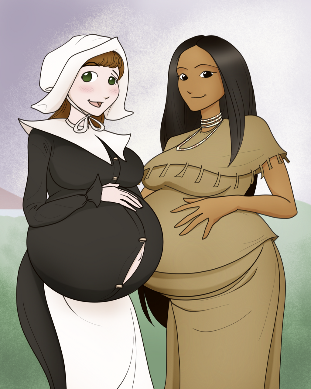 Interracial Cartoons Pregnant Belly S Pornography Photo