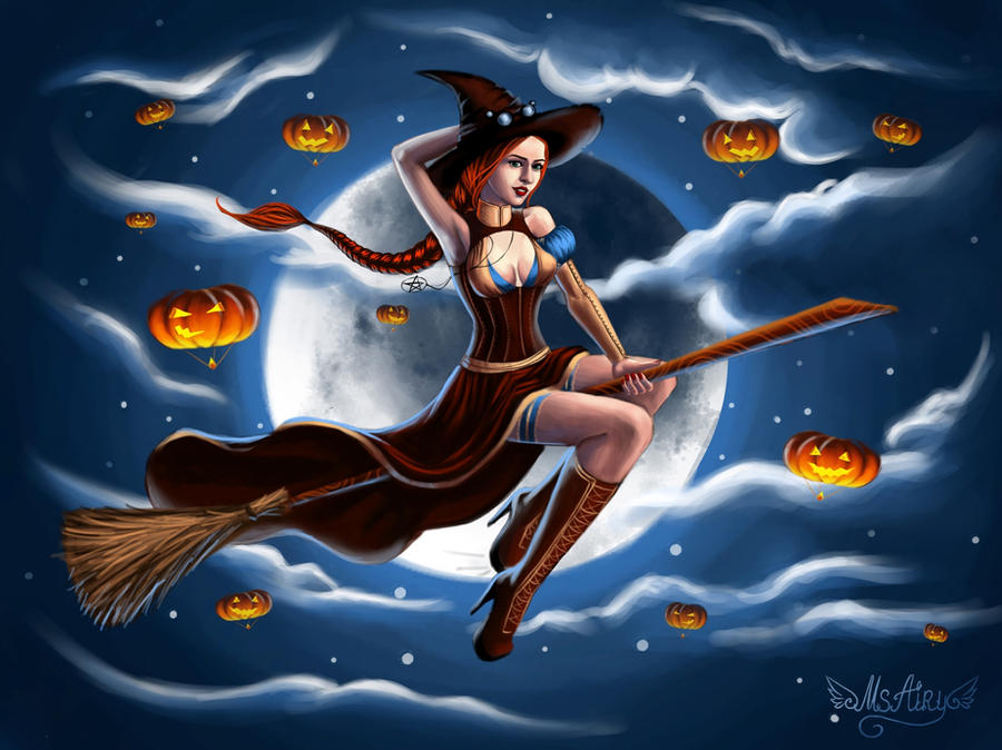 Halloween Witch by DylanBonner on DeviantArt
