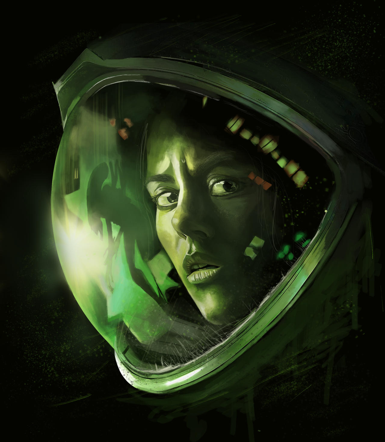 Sci-Fi Terror Movie Aliens Isolation Amanda Ripley 