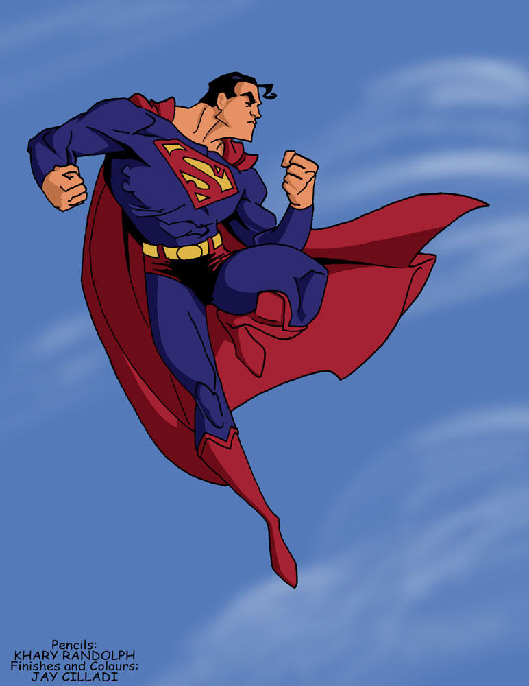 Animated Superman by lusiphur on DeviantArt