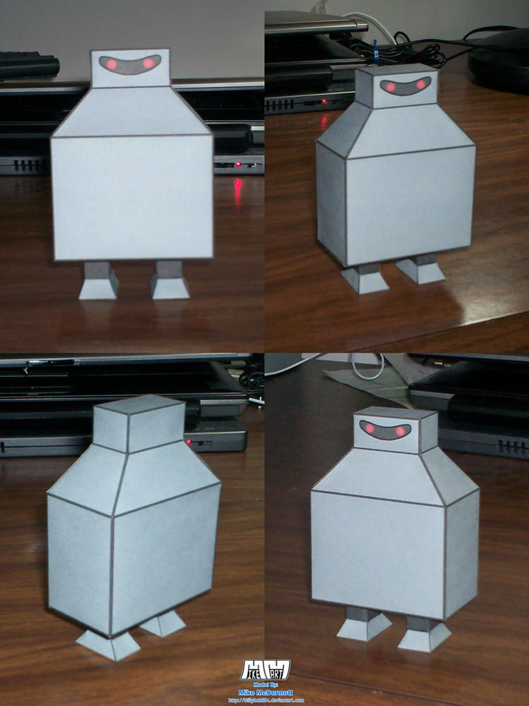 Futurama Boxy Robot Assembled by billybob884