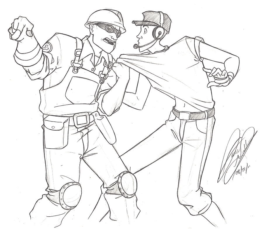 team fortress 2 spy coloring pages - photo #9