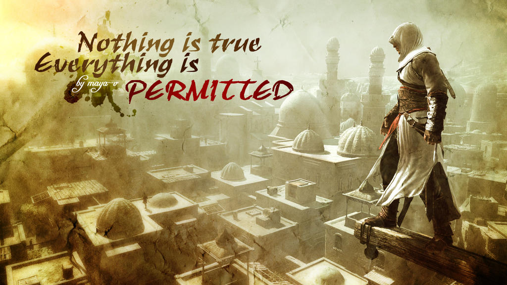 Images Of Assassins Creed Wallpaper Nothing Is True Www