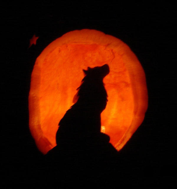 Halloween-Pumpkin-Wolf Carving by AmaryllisHakatri on DeviantArt