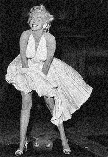 Marilyn Monroe with Trippy Kit by Lady-Sephrenia on DeviantArt