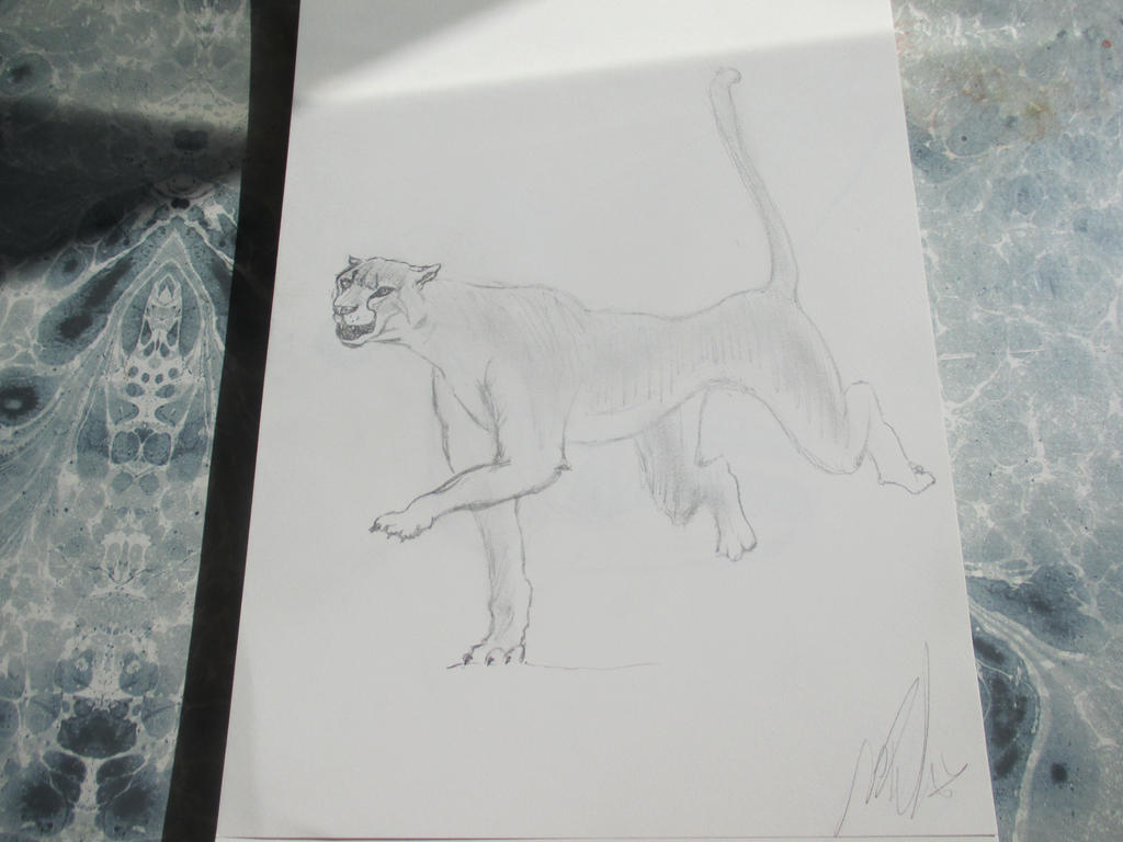 Prehistoric pantheraa 4 by Nekojika