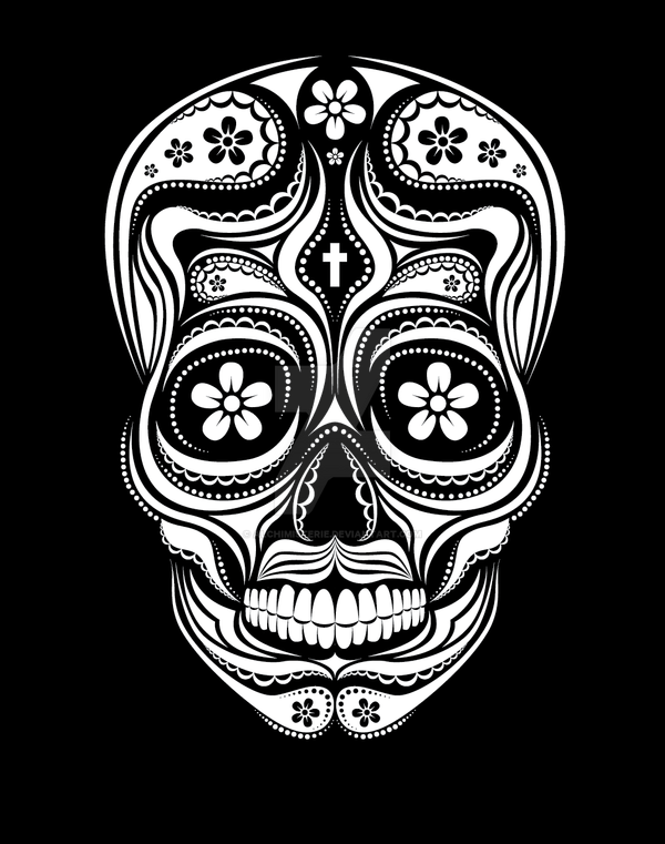 Sugar Skull 2 by alchimisterie on DeviantArt