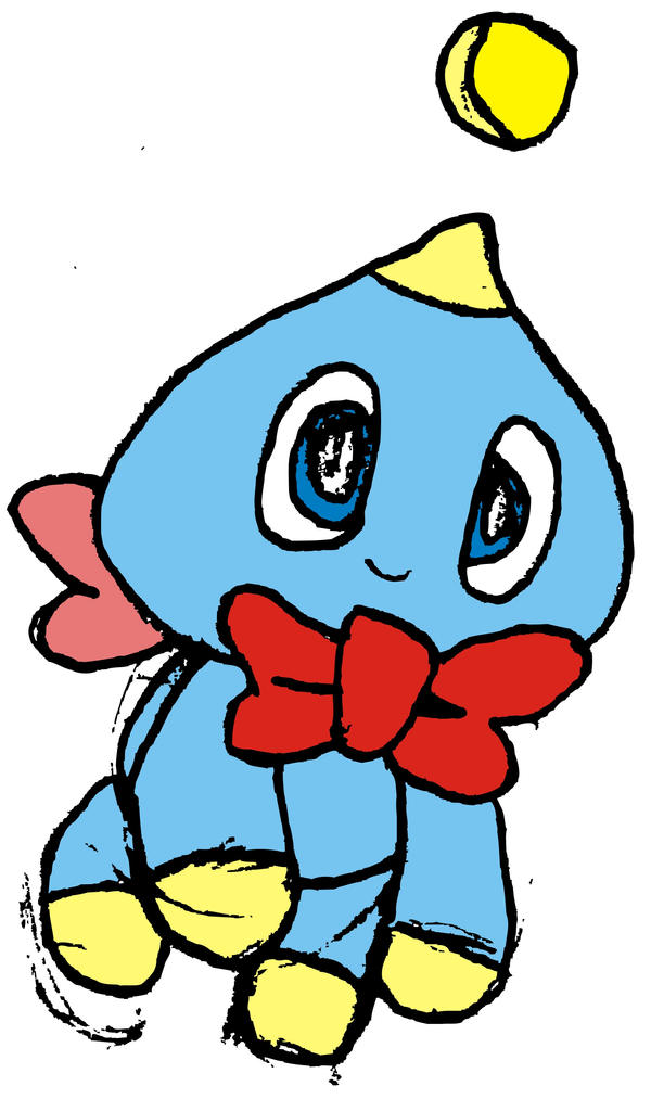 Cheese the Chao by Kingofturves on DeviantArt