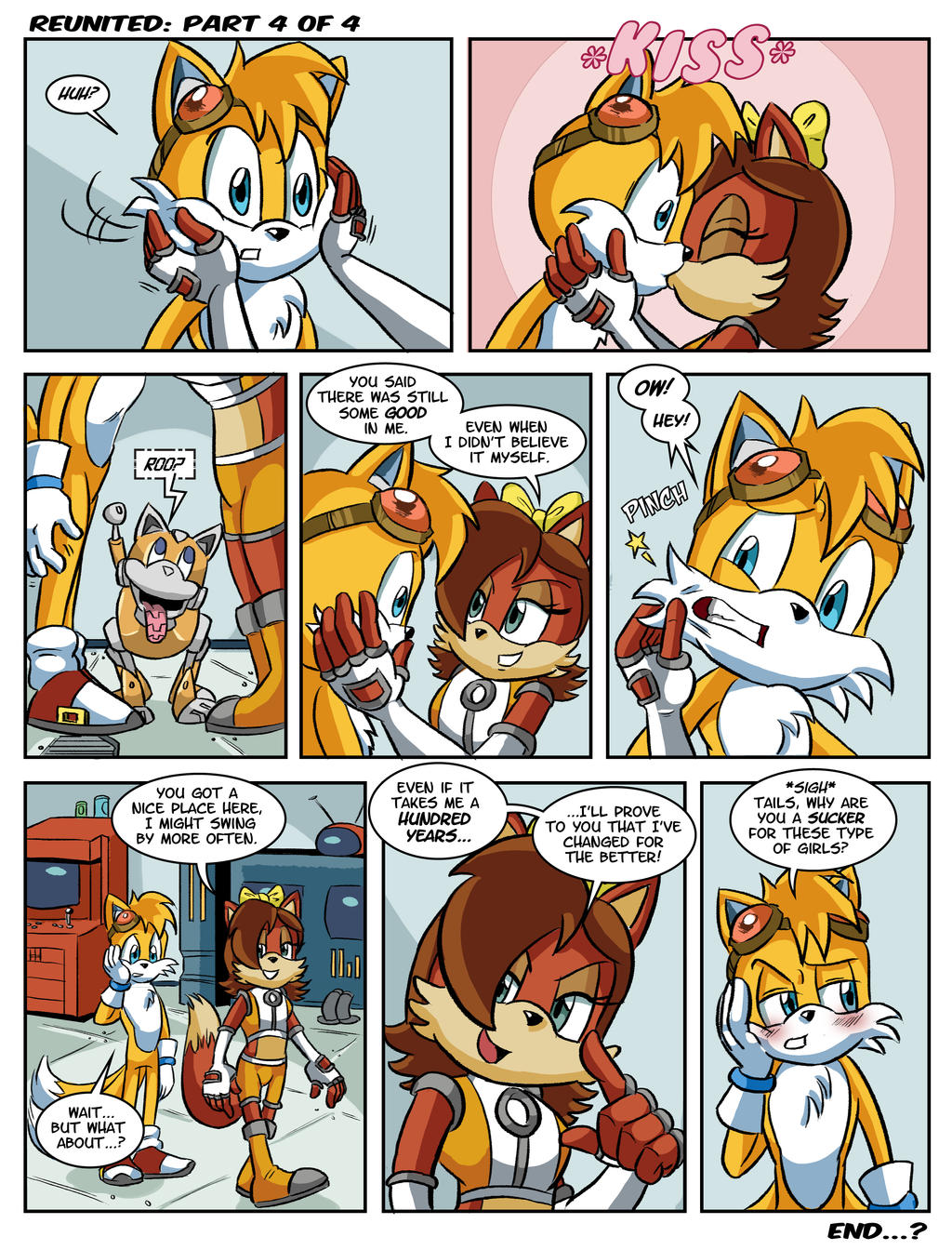 Tails And Fiona Reunited Pt4 By Chauvels On Deviantart